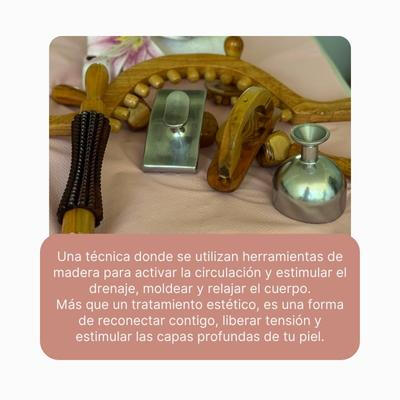 Maderoterapia Facial y Corporal