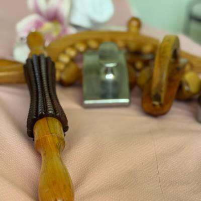 Herramientas de Maderoterapia para masaje en el cuenrpo Maderoterapia Facial y Corporal